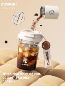 Stylish Portable Tritan Heat-Resistant Tumbler