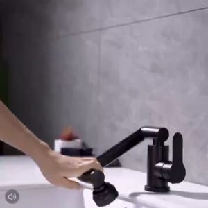 Faucet 304 Stainless Steel 1080 Degree Swivel Hot and Cold Water Modern Swivel Home Kitchen Faucet