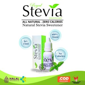 ROYAL STEVIA SWEETENER Pemanis Alami Nol Kalori