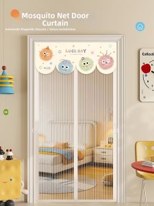 Magnetic No-Drill Mosquito-Proof Ventilation Curtain