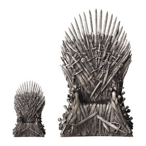 TONGSHIFU | Game of Thrones Officially Licensed Throne Display Piece White Copper