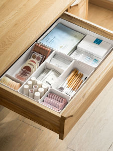 Expandable Drawer Divided Storage Box Cosmetic And Skincare Organizer High Aesthetic Value Desktop Item Arranger