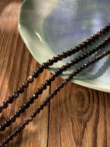 ผีเสื้อสีดำธรรมชาติ เปลือกหอย ลูกปัด 4-5-6 มม- หลวม ลูกปัดกลมทำด้วยมือ DIY สร้อยข้อมือสร้อยคอเครื่องประดับอุปกรณ์เสริมวัสดุ S302