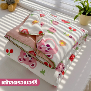 5/6.5ฟุต ผ้าห่มเย็นสบาย ฤดูร้อนเส้นใยถั่วเหลืองถูกแช่เย็นโดยเครื่องปรับอากาศฤดูร้อนผ้าห่มบางแม่ และลูกสามารถซักได้