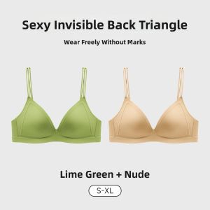 COSMO LADY | Comfy Underwire-free Bra with Delicate Straps and Side Support