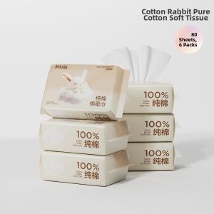 KUB | 100 Cotton Newborn Specialized Facial Wipes