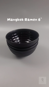 SNY Mangkok Ramen 6 Inch 15cm Mangkok Japan Ulir Plastik Bowl Mangkuk Makan Mie