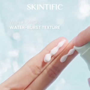 SKINTIFIC Aqua Light Daily Sunscreen SPF35 PA+++ 50g Lightweight Non-Sticky Sunscreen with Allantoin Trehalose & Tremella for Acne-Prone