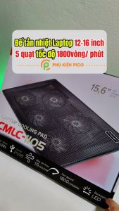 Đế tản nhiệt laptop FL03 FL05 CM05 CM130 PCR6 Z23 Z18 quạt tản khí nén turbo giảm nhiệt thực sự chuyên dụng