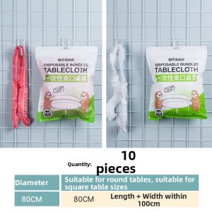 Waterproof Oil-Resistant Disposable PE Tablecloth