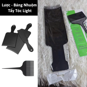 Bảng - Lược Nhuộm Balayage Tẩy Tóc Light Hight Light Baby Light Balayage Chuyên Nghiệp .