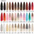 Ariel afro Curl Water Wave Braiding Hair African curls Synthetic Crochet Hair Blonde Pink Omber Wavy Hair Extension Alibaby. 