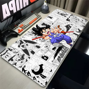 Bandai | Mousepad Computer New Goku Mouse Pads Dragon Balls Keyboard Pad Cool Mouse Mat Gamer Soft Office PC Carpet Table Mat Desktop Mat