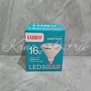 LBPAR-38CCT TRICOLOR 3 WARNA 16W LAMPU LUBY LED SPOTLIGHT LUBY LED PAR38 16W 16 W 16 WATT LBPAR38CCT TRICOLOUR 3 WARNA