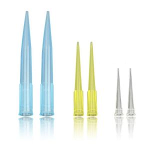 500 or 1000 PCs /Bag Laboratory Pipette Tips 10ul / 200ul / 1ml Clear Blue Yellow Pipette Gilson Tip