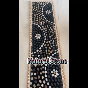🇸🇬【Stimulate Blood Circulation】㊙ Natural Pebble Massage Mat Relieve fatigue improve sleep foot bath