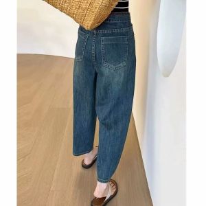 Quần Jeans Quần Dài Ôm Vừa Vặn Cho Mẹ Bầu Mùa Thu Đông Quần Jeans Dài Thường Ngày Cho Người Đàn Hồi Cạp Cao Quần Dài Ống Rộng