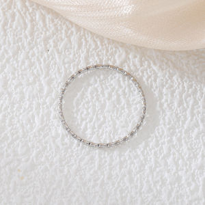 HANXIUNI | Unique Designer Titanium Steel and 18K Gold Plated Ring