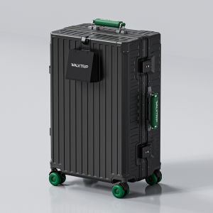 WALKTRIP | Durable Aluminum Frame Travel Luggage Trolley