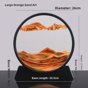 Spherical Dynamic Sand Flow Art High-End Decorative Item