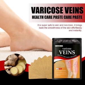 12pcs Varicose Veins Patch Varicos Vein Treatment Treatment of Calf Vascular Protrusion w Resealed Pouch