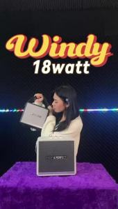 EP WINDY 18Watt Portable Bluetooth Speaker | Karaoke Speaker with Rechargeable Mic | Loud bass