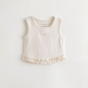 Marc&Janie | Ruffled Bow Soft Girls Vest New Summer