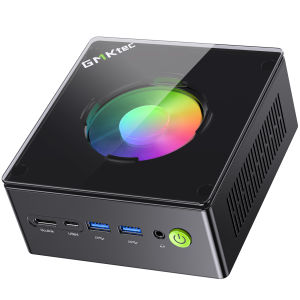 GMKtec K11 AMD Ryzen™9 8945HS Mini PC Win11 DDR5 32GB 1TB NVMe SSD PCIe4.0 WiFi6 BT5.2 Oculink 2*2.5G LAN Desktop Office Gaming Computer
