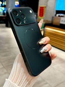 Anti-Drop Magnetic Phone Case with Camera Protection and AI Buttons Matte