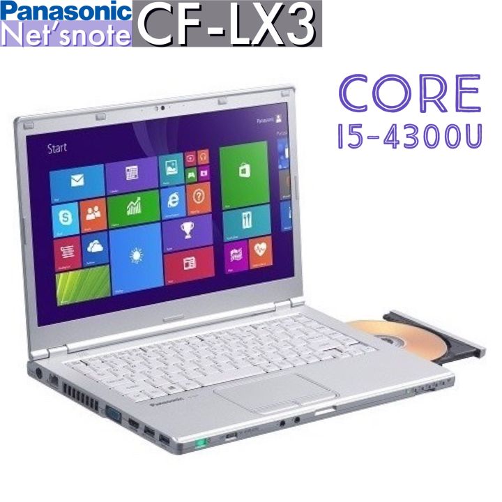 Laptop Panasonic Net'note CF-LX3 Core i5-4300U, 8gb ram, 256gb SSD
