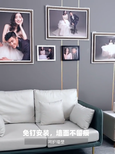 10/20/30Pcs Seamless No Drill Hole Nail Mounting Rack Wall Mounted Self-adhesive Sticky Hanger Frame Clock Hook Hanger Picture Photo Frame Reusable Wall Hooks Strong Adhesive Hook for Kitchen  Bathroom Bedroom