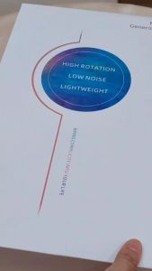 Deroma ARTRO Bladeless Hair Dryer Anion Hair Care Hot & Cold Air WIth Smooth Hair Nozzle