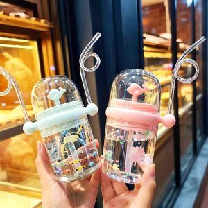 Durable Spray Fun Childrens Straw Cup
