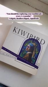 Kiwibird Sonic Electric Toothbrush 42000 Time/Min Ultrasonic Electronic 6 Mode IPX8 Waterproof Rechargeable 1 Year Warranty Whitening Oral For sensitive teeth