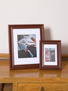 Real Wood Photo Frame Display Stand Decorative Album Frame 5 Inch 6 Inch A4 Landscape And Portrait Use for Washing Photos