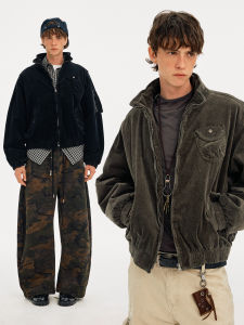 MADWITCH | American Style Corduroy Winter Jacket Stylish Warm