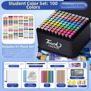 Non-toxic Waterproof Dual-tip Drawing Markers