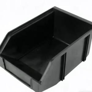 Anti-Static Slanted Parts Box (Wall-Mountable) No.3/4/5 ESD Component Storage Box Black for Electronic Components
