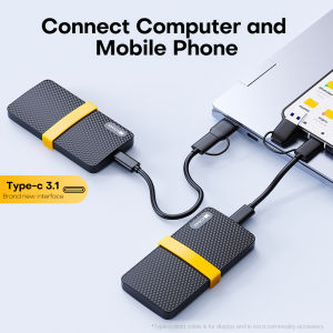 KODAK X200 Portable SSD 1TB Type-C USB3.1 External Drive Hard Disk 512GB 256GB For Laptops Smartphone PC