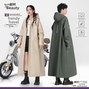 RUANFU | Full Length Waterproof Raincoat for Riders 1pc