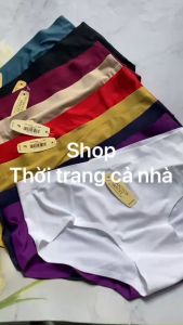 Quần lót nữ 45-55kg su trơn không đường may QL5032 QL5033