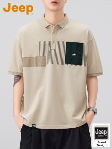 Jeep | Leisure Loose Breathable Popular Versatile Polo Shirt