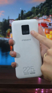 Sạc Dự Phòng Tích Hợp 2 Dây PISEN PRO - POWER Cube 22.5W | TS-D191/TS-D192 | Sạc Nhanh 2 Chiều | Bảo Hành 24 Tháng | Bảo Hiểm 2 Triệu Đô Toàn Cầu