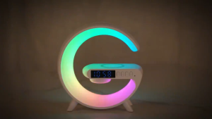 G63 Bluetooth Speaker LED Atmosphere Light Multifunctional Wireless Bluetooth Speaker Desktop Atmosphere Light Bluetooth RGB Wireless Charging