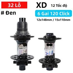 Đùm Xe Đạp Leo Núi TANKE MTB 148mm BOOST 32H Hợp Kim Nhôm Tương Thích Phanh Đĩa 8-12 Tốc Độ HG XD MS Micro Spline