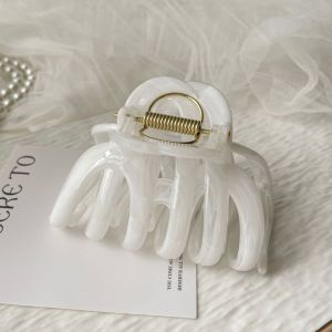 กิ๊บติดผมทรงฉลามขนาดใหญ่ สไตล์ญี่ปุ่นและเกาหลี คลิปติดผมทรงสี่เหลี่ยม ช่วยปรับทรงผมได้หลากหลาย