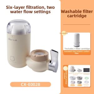 [China Plug Without Adapter] Bear | Water Purification Filter for Kitchen Tap Chlorine Removal