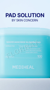 MEDIHEAL NEW Daily Toner Pad 2.0 [ Madecassoside | Collagen | Teatree | Vitamin C | Phyto-enzyme| Hyaluronate|PDRN]-100p