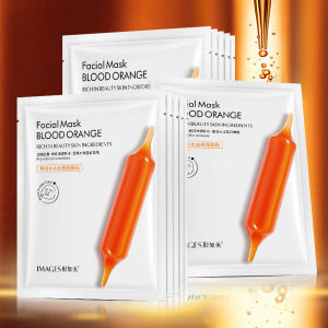 Face Mask Hydrating Moisturizing Skincare Blood Orange and Vitamin C Soothes Skin