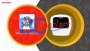 Nồi cơm điện tử Sharp 1.8 lít KS-COM183MV-WH - Hàng chính hãng